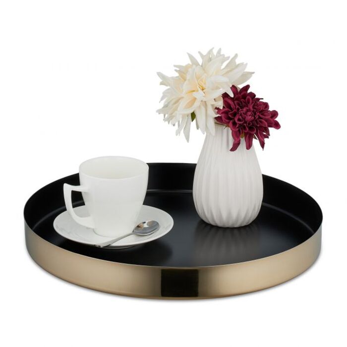 Relaxdays Stainless Steel Serving Tray