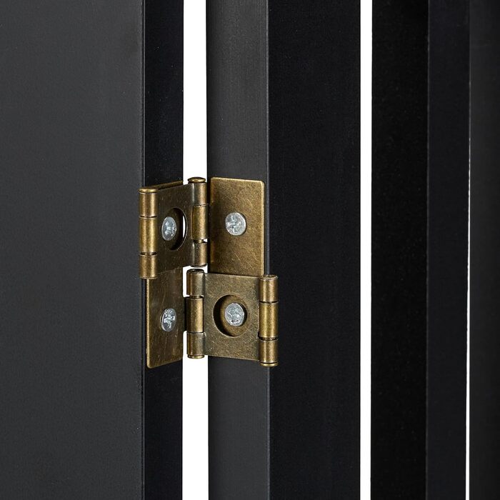 Захисне ворота для собак Relaxdays, розкладне, 91,5 x 103 см, чорний, MDF