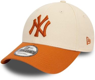 Кепка New Era New York Yankees MLB 75th World Series Sidepatch 9Forty Adjustable - stone/brown