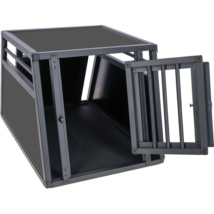 Kerbl Pet Транспортна переноска для собак Vacation, алюміній, 92x97x68 см, з антиковзним килимком