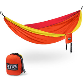 Гамак для кемпінгу ENO DoubleNest, 1-2 особи, спеціальне видання, кольори ATC Violett / Blaugrün (Sunshine)