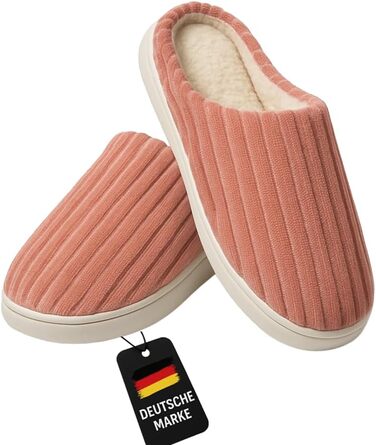 Домашні тапочки для чоловіків та жінок – надзвичайно м'які сліпони для дому – ультралегкі, неслизькі та зручні м'які тапочки – зимові домашні тапочки 37 EU Рожевий