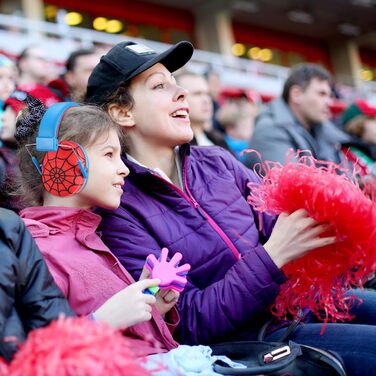 Навушники для захисту від шуму ProCase для дітей, червоно-сині