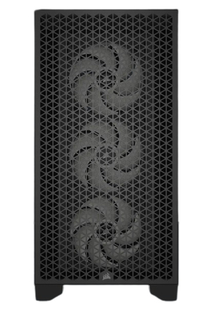 Корпус Corsair 3000D Midi Tower, чорний