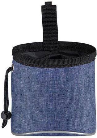 Сумка для тренувань з ласощами для собак, цуценят, прогулянок, з відсіком для собачих екскрементів (сіра, блакитна)