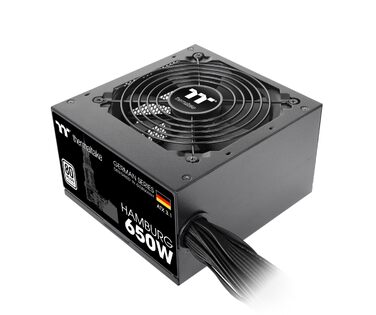 Блок живлення Thermaltake Hamburg 650W ATX 3.1 PCIe 5.1 80 Plus White German Series