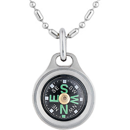 MecArmy CMP Mini-Kompass aus Titan/Messing, luxurious survival pocket compass – Father to son gift, Mother/Father to son graduation gift, birthday gift