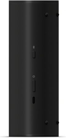 Sonos Roam 2: Портативна бездротова Bluetooth колонка, водонепроникна, чорна - 10 годин автономії