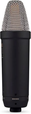 Мікрофон RØDE NT1 5 Generation: велика мембрана, XLR/USB, зі спінером та поп-фільтром для запису вокалу та подкастів (чорний)
