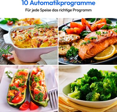 Мікрохвильова піч MEDION 3 в 1 з грилем та конвекцією (23 л, 900 Вт, 10 автопрограм, чорна) MD11493