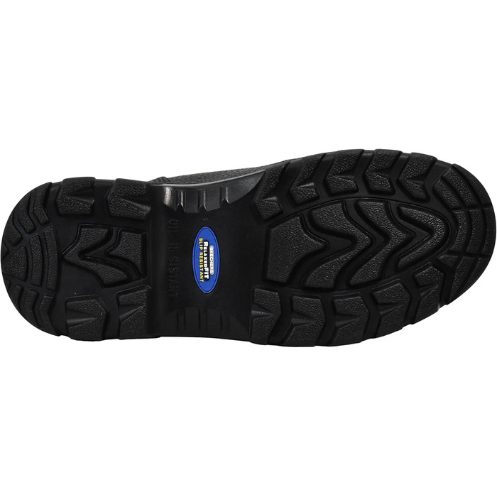 Черевики робочі Skechers Workshire Peril для жінок (39.5 EU, широка колодка, чорний колір)