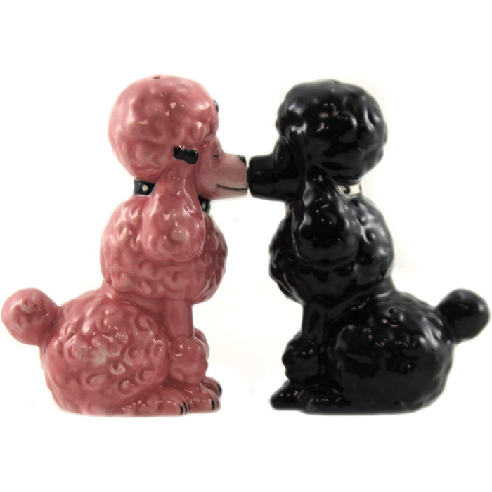 Poodle Salt & Pepper Shaker Collectible Set