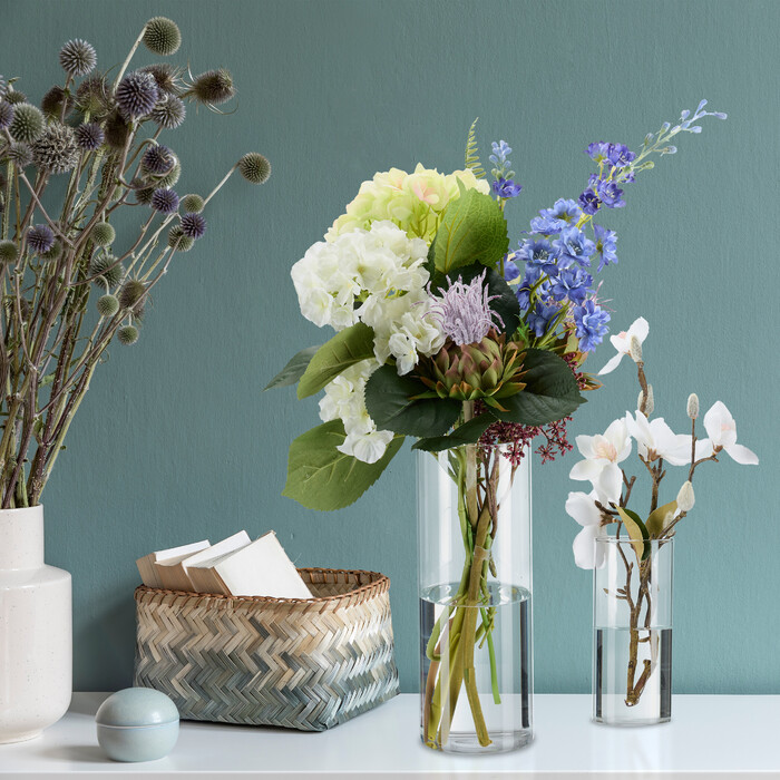 Relaxdays Glass Vase Set - 4 Sizes