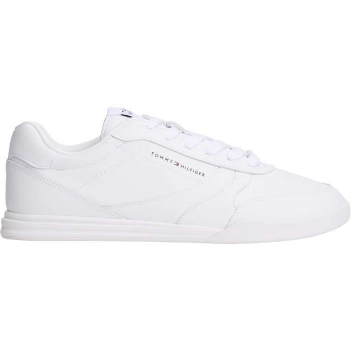 Чоловічі шкіряні низькі кросівки Tommy Hilfiger Lopro Cup (43 EU, білий)