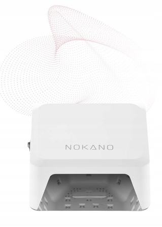 LED+UV лампа для манікюру NOKANO V9 36 Вт, біла