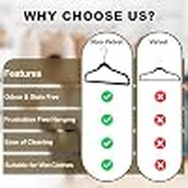 Дитячі пластикові вішалки для одягу Quality Hangers, тонкі компактні плічка з поворотним гачком для сорочок та піджаків, чорні, 35 см, 30 шт.