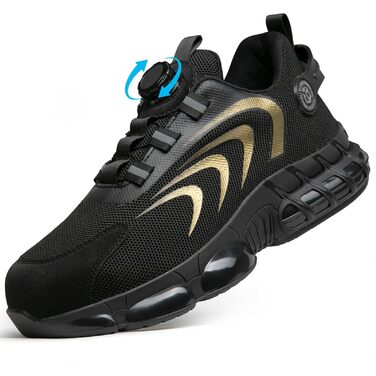 Черевики безпеки для чоловіків та жінок, легкі та дихаючі з повітряною подушкою, 40 EU