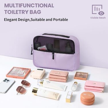 Органайзери для валізи Prezon, набір 8 шт., легкі, фіолетові