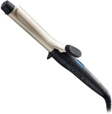Плойка для волосся Remington Lockenstab Pro Soft Curl CI6325, 25 мм, керамічно-турмалінове покриття, чорний/кремовий | 1 шт.