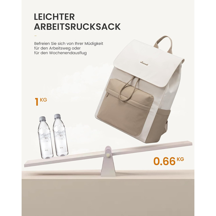 LOVEVOOK Рюкзак для жінок, 17.3