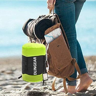 Спальний мішок для кемпінгу, 0°C, легкий, водонепроникний, для дорослих та дітей, -10°C, для подорожей та походів