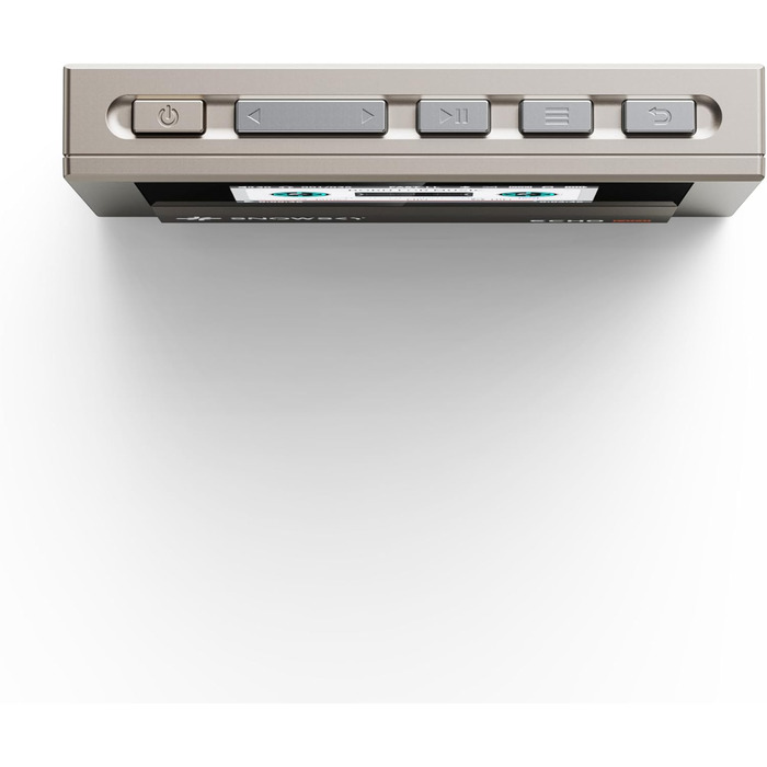 FiiO Echo Mini – Hi-Fi Bluetooth MP3 плеєр (Titanium Gold), 15 год відтворення, 3.5/4.4 мм вихід для навушників