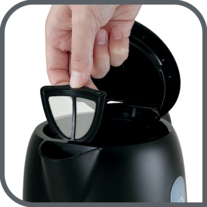 Електричний чайник Tefal KO330830, 2400 Вт, 1,7 л, чорний
