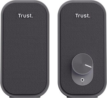Комп'ютерні колонки Trust Orada USB 2.0, 12W, Чорні. Комплект з навушниками та AUX 3.5mm