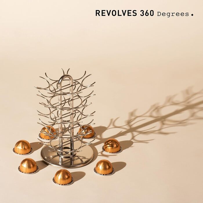Тримач для капсул Nespresso Vertuo Peak Kaffee (70 шт.) - органайзер для капсул Vertuo Line, вміщує 70 капсул