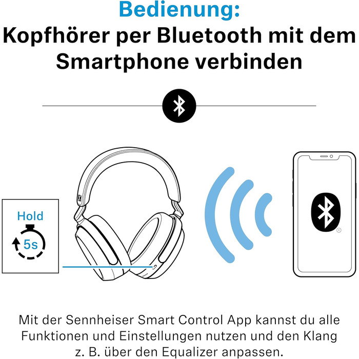 Навушники бездротові Sennheiser Momentum 4 Wireless з шумозаглушенням, Bluetooth, чорно-мідні