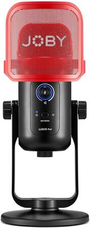 JOBY Wavo Boom Arm: професійний мікрофонний важіль для стрімерів та подкастерів, чорний, з кріпленням для навушників та кабелів