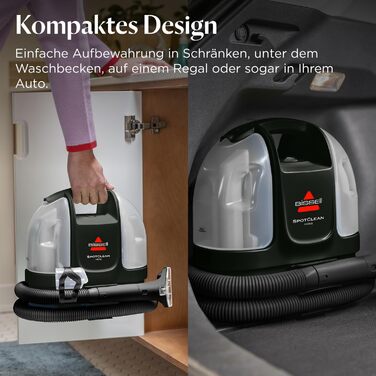 Портативний мийник для килимів Bissell SpotClean Mini 41491 - для дому, авто, човнів та диванів