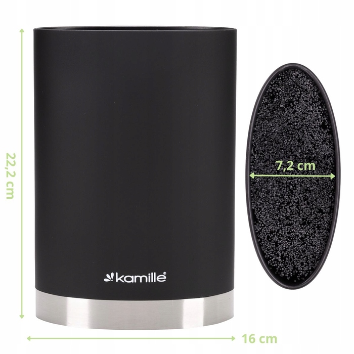 Набір ножів у підставці Kamille, 5 предметів