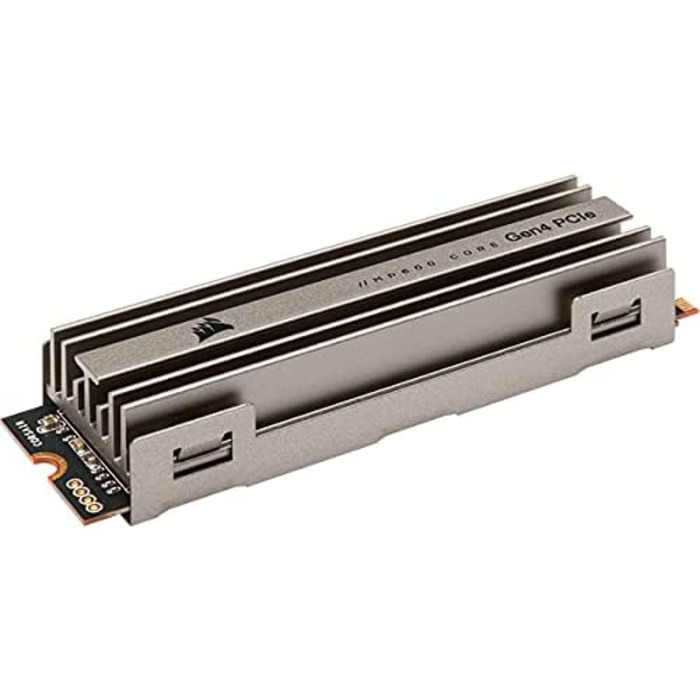 SSD Corsair MP600 CORE 2TB M.2 NVMe PCIe Gen4 (4700 MB/s, 1950 MB/s) Чорний