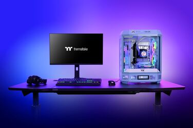 Корпус для ПК Thermaltake The Tower 600 Mid Tower, приховані роз'єми, Hydrangea Blue
