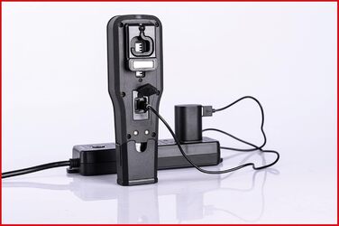 Мобільна майстерня ліхтар KS Tools 550 Лм, чорний, складаний