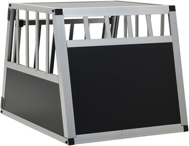 Кія для собак, переноска для собак, подорожі з собакою, 94x88x69 см, переноска з подвійними дверима, переноска для тварин, переноска для собак, подорожні переноски для собак, переноска для собак великих порід