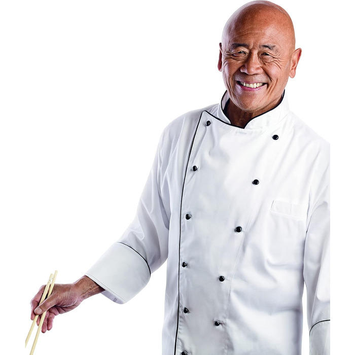 Бамбуковий пароварка Ken Hom 20 см, 2 рівня, Excellence — азіатський паровий кошик з кришкою для дім сам, овочів, м'яса, 2 бамбукових яруси, не для посудомийки