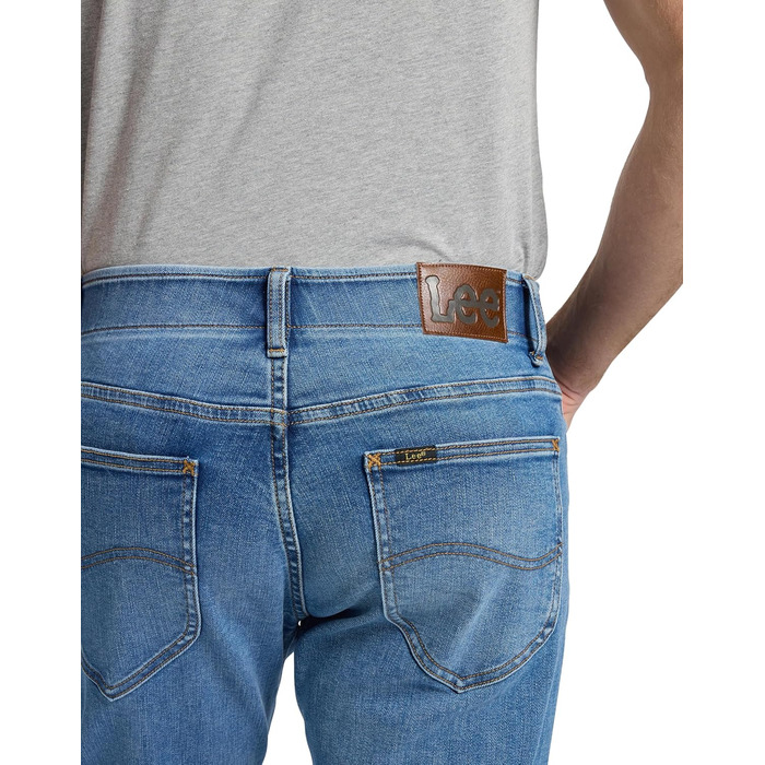 Чоловічі джинси Lee Straight Fit Xm (33W/34L, Blue Haven) - класичний синій колір