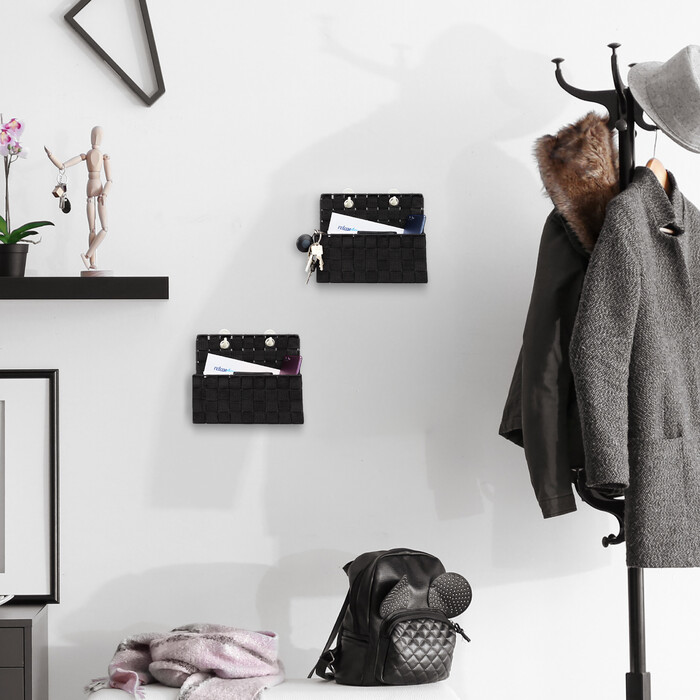 Set of 2 Hanging Storage Baskets