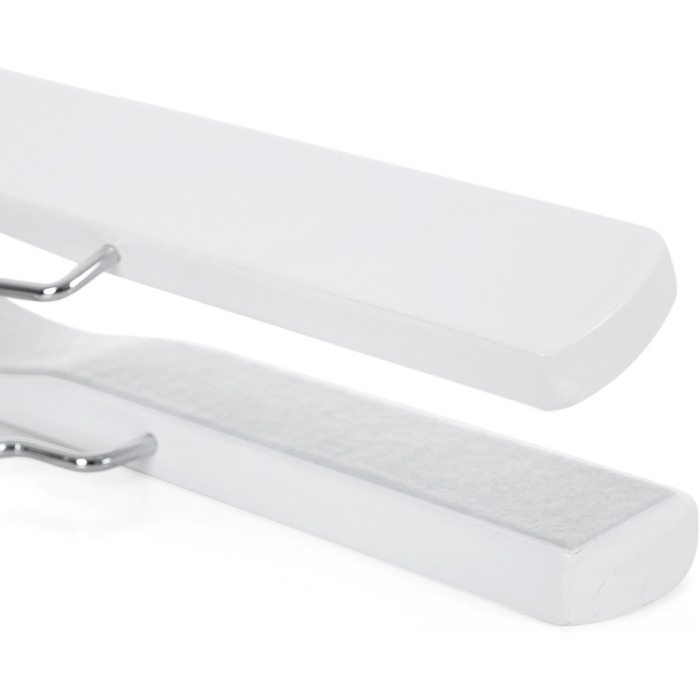 12 дерев'яних вішалок для штанів SONGMICS, вішалки для штанів, антиковзаючі, поворотні на 360 градусів, CRW007-12