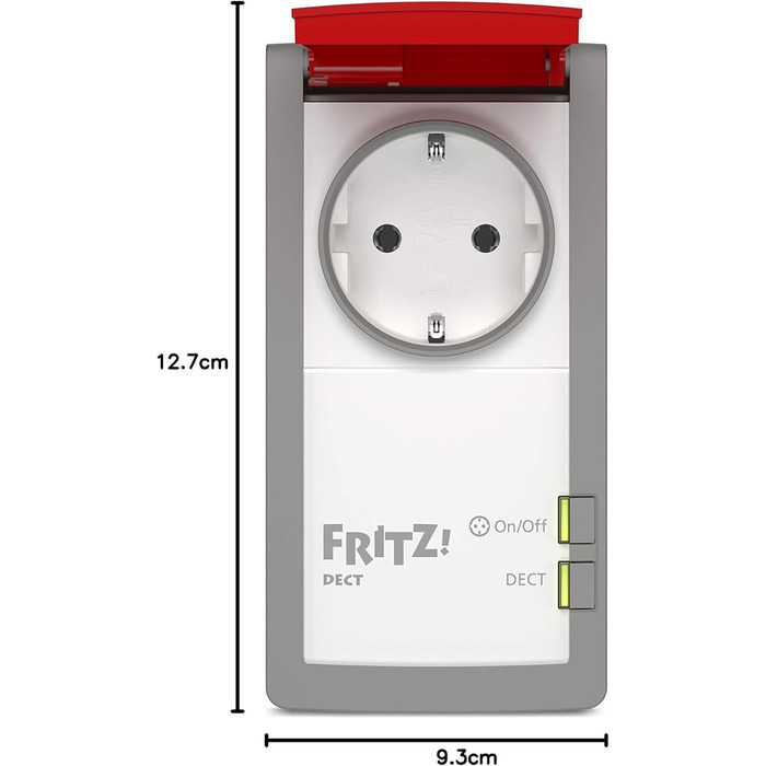 Розумна розетка FRITZ!DECT 210 для Smart Home з захистом від вологи (IP 44)
