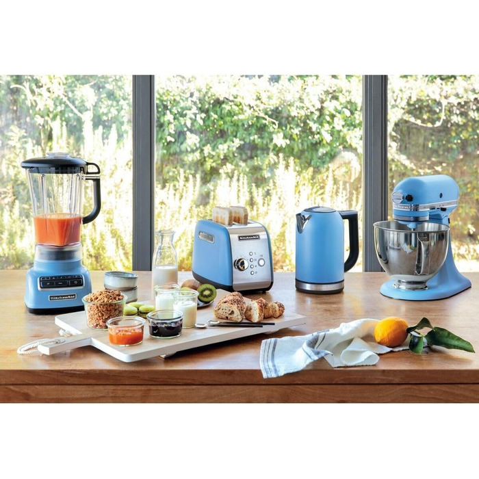 Кухонний комбайн KitchenAid Artisan з набором аксесуарів, 4.8 л, блакитний