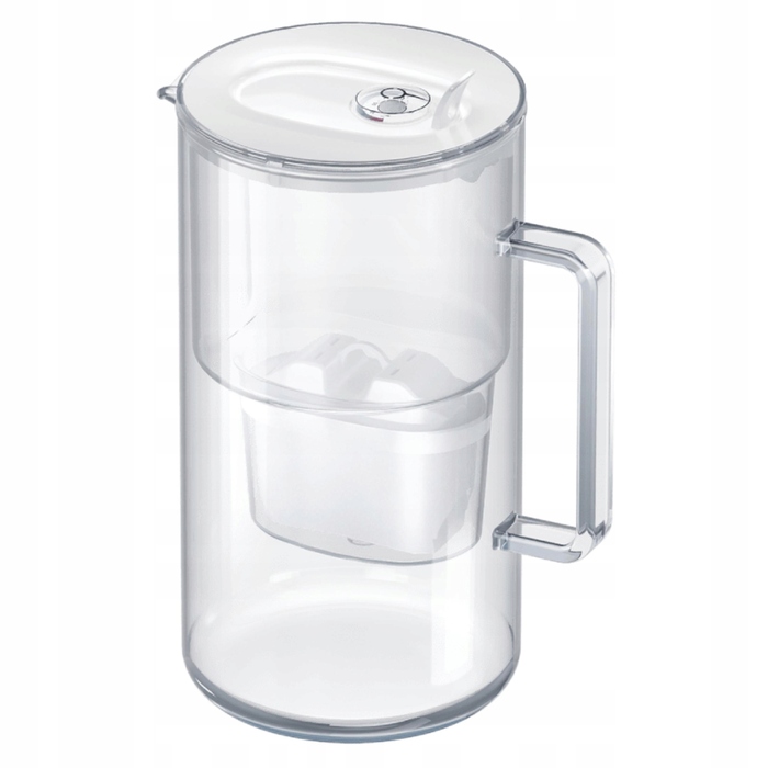 Скляний фільтр-кувшин Aquaphor Glass, білий + 4 фільтри Maxfor+ Mg