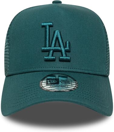 Кепка бейсболка New Era MLB Los Angeles Dodgers, Snapback, регульована, A-Frame Truckercap