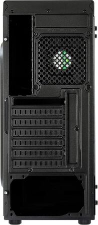 Корпус для ПК AeroCool SHARD, ATX, з акриловим склом, RGB, 13 режимів, вентилятор 12 см, чорний