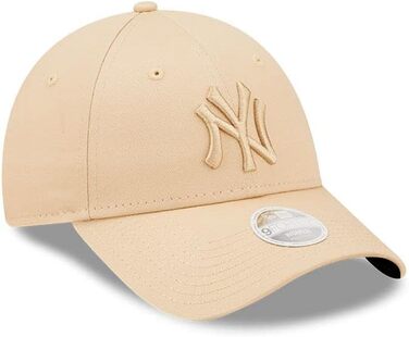 Кепка New Era New York Yankees MLB Essential 9Forty Adjustable Beige для жінок