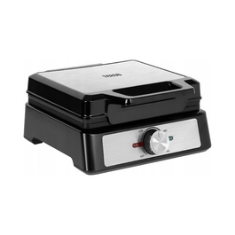 Вафельниця Teesa TSA3237 на 2 вафлі, 1600 Вт, корпус із нержавіючої сталі, регулювання потужності