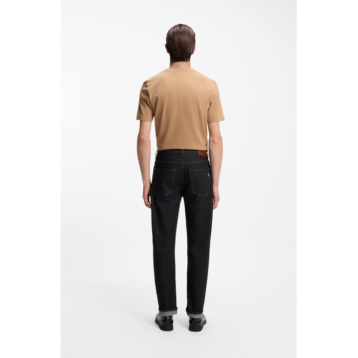 Чоловічі джинси BOSS Maine Regular-Fit сині з еластичного деніму (46W/34L)