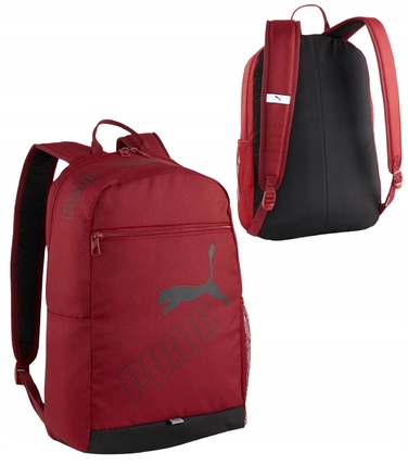 Шкільний рюкзак Puma однокамерний, червоний, 20 л